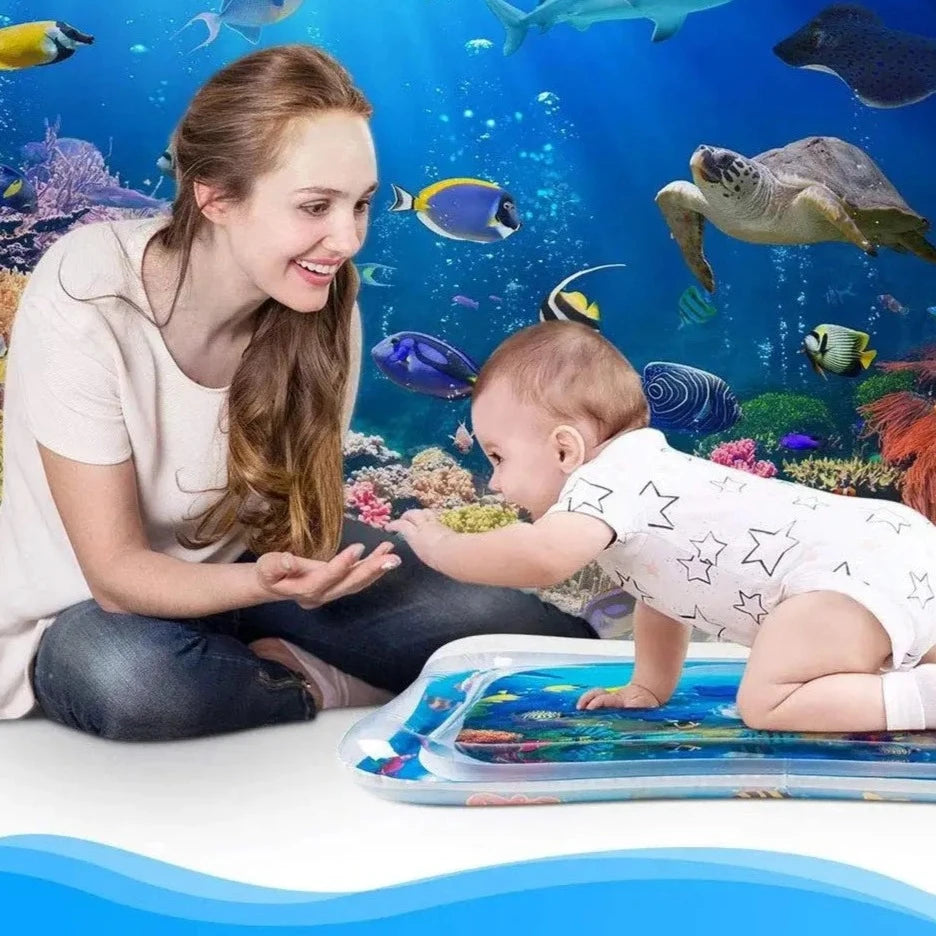 Tapis d'éveil à eau pour bébé